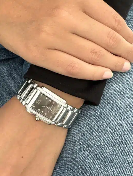 M36V274 PATEK PHILIPPE Twenty-4 stainless steel and diamonds watch